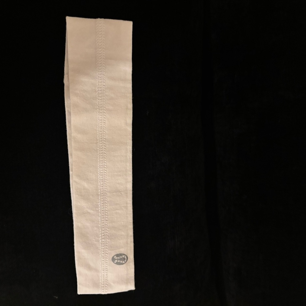 Lululemon Athletica White Hairband